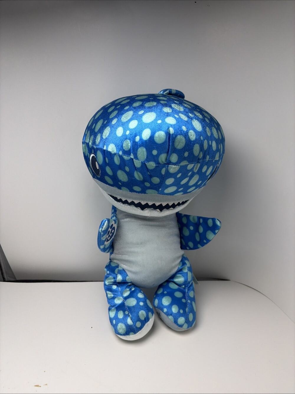 Build A Bear Workshop BABW Shark Week Whale Shark Plush 18" Stuffed Toy2019 Mm57